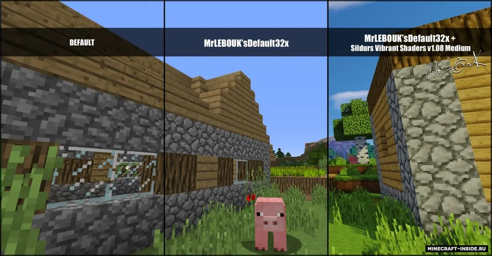 MrLEBOUK's Default — Minecraft resurs pak, rasm 3