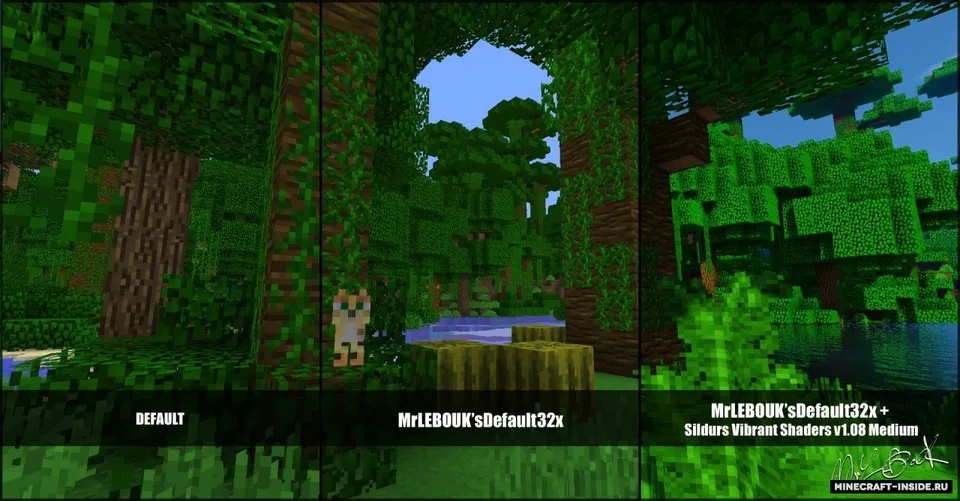 MrLEBOUK's Default — Minecraft resurs pak, rasm 5
