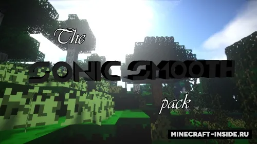 The Sonic Smooth — Minecraft resurs pak, rasm 1
