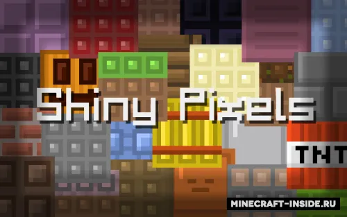 Shiny Pixels — Minecraft resurs pak, rasm 1