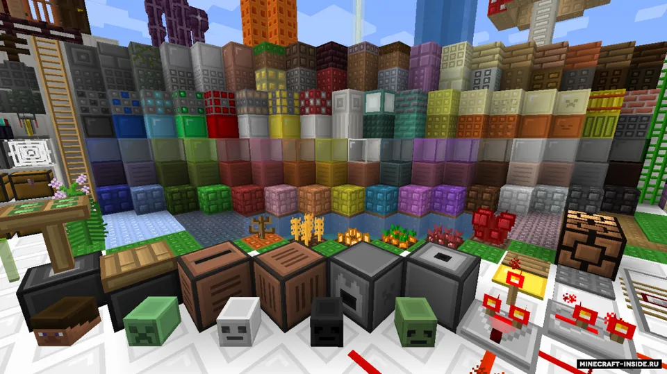 Shiny Pixels — Minecraft resurs pak, rasm 2
