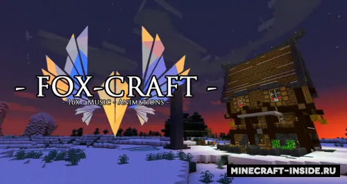 Fox-Craft — Minecraft resurs pak, rasm 1