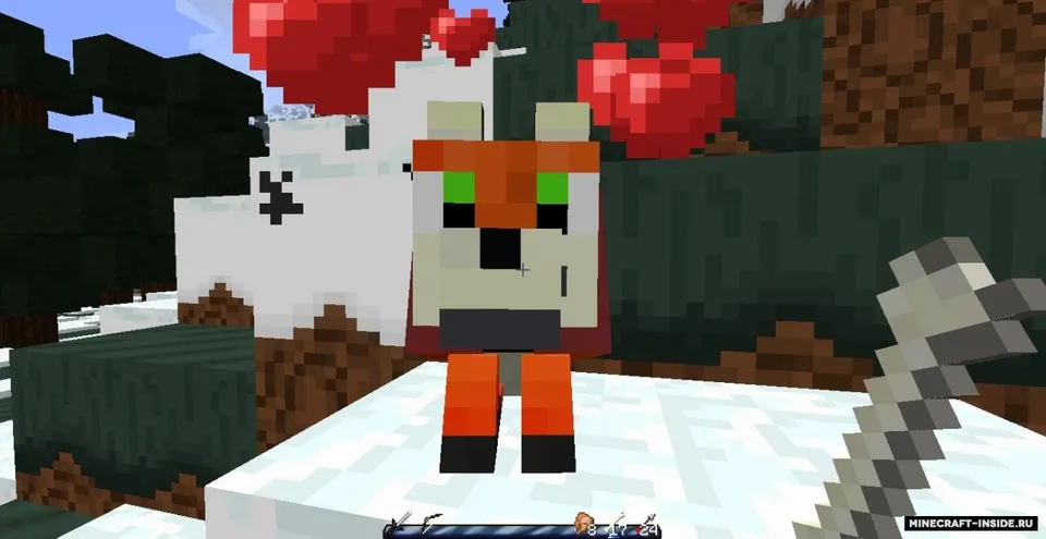 Fox-Craft — Minecraft resurs pak, rasm 2