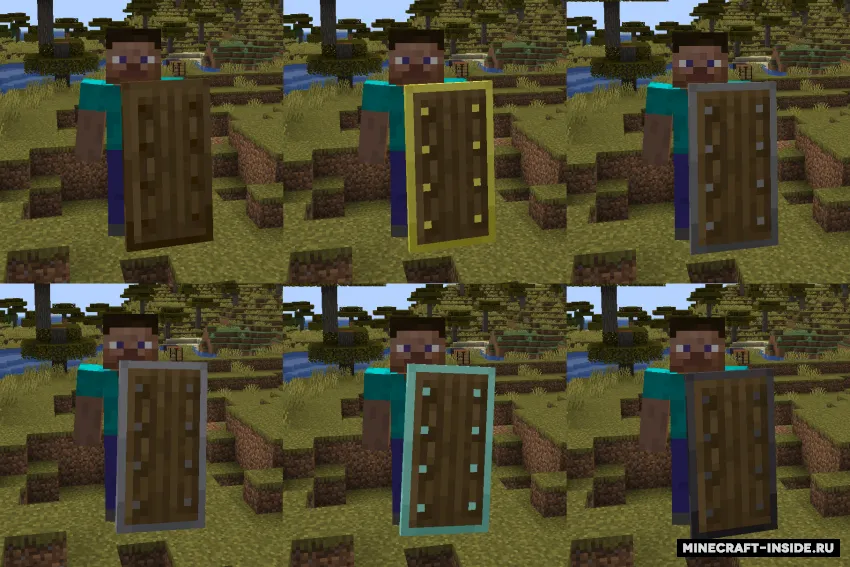 Shields+ — Minecraft mod, rasm 2