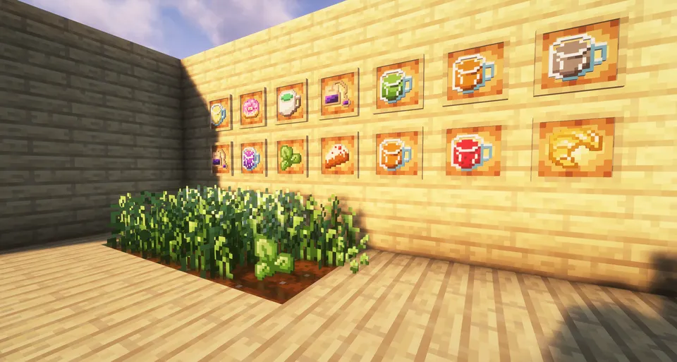Brewing Tea Tales — Minecraft mod, rasm 2