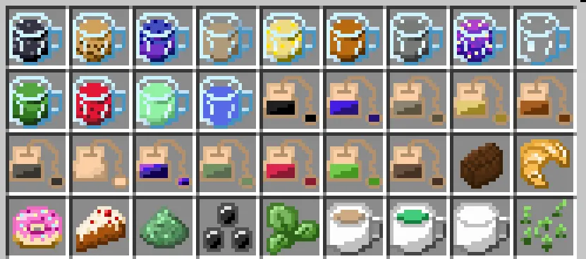 Brewing Tea Tales — Minecraft mod, rasm 4