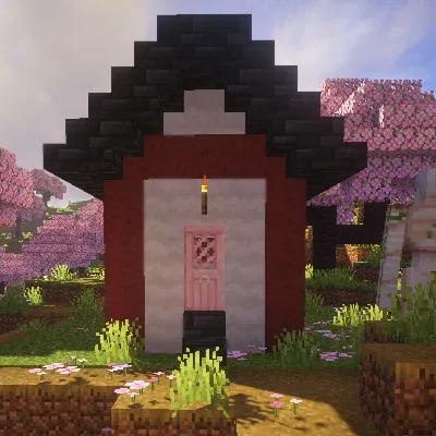 CherryVillage — Minecraft mod, rasm 1