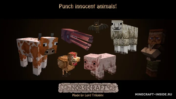 Lord Trilobite's Norsecraft — Minecraft resurs pak, rasm 4