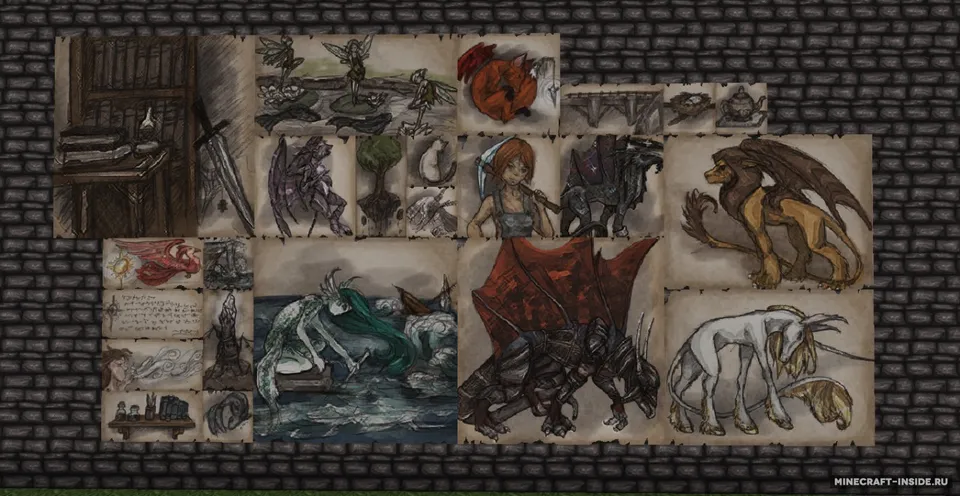 Wolfhound — Minecraft resurs pak, rasm 7