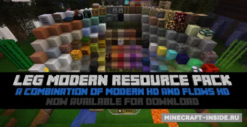 LEG — Minecraft resurs pak, rasm 1