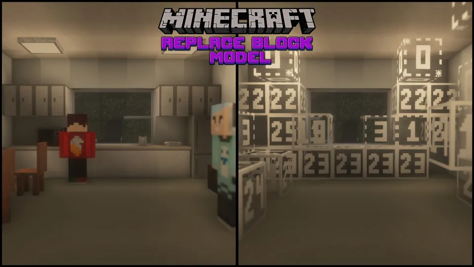 Replace Block Model (RBM) — Minecraft mod, rasm 2