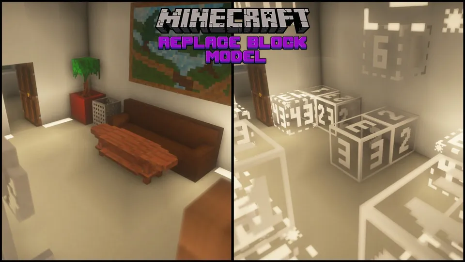 Replace Block Model (RBM) — Minecraft mod, rasm 5
