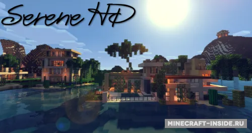Serene HD — Minecraft resurs pak, rasm 1
