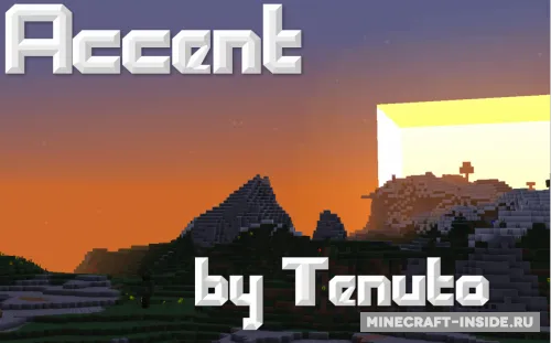 Accent — Minecraft resurs pak, rasm 1