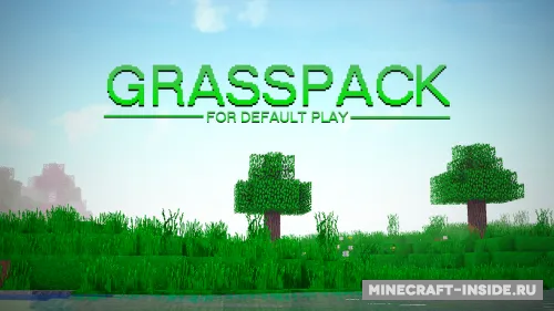 GrassPack — Minecraft resurs pak, rasm 1