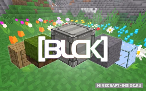 BLCK — Minecraft resurs pak, rasm 1