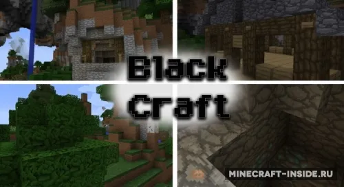 BlackCraft — Minecraft resurs pak, rasm 1