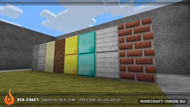 R3D.CRAFT – Smooth Realism — Minecraft resurs pak, rasm 5