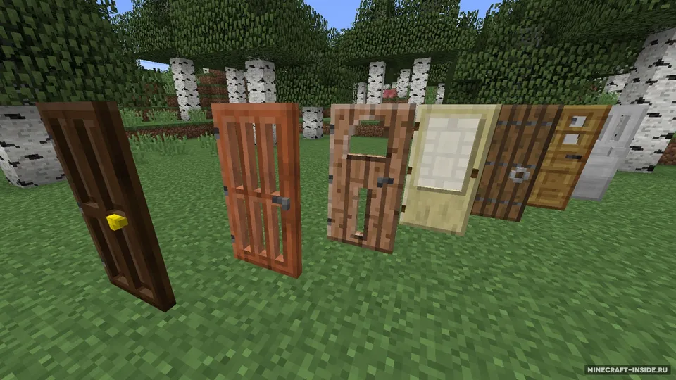 Model Oak — Minecraft resurs pak, rasm 4