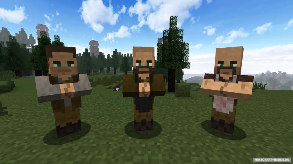 Realistic Default — Minecraft resurs pak, rasm 5