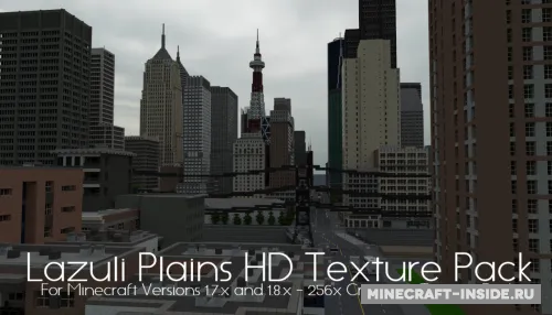 Lazuli Plains HD — Minecraft resurs pak, rasm 1