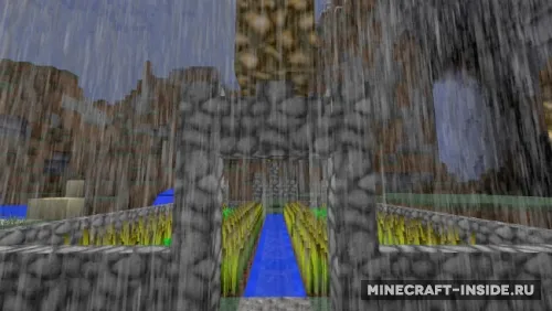 Realistic Rain — Minecraft resurs pak, rasm 1