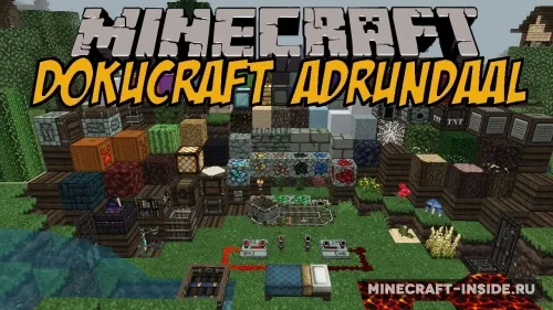 Dokucraft Adrundaal — Minecraft resurs pak, rasm 1