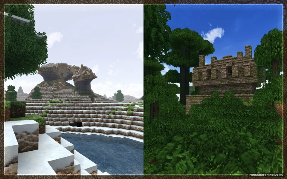 Halcyon Days 3D — Minecraft resurs pak, rasm 3