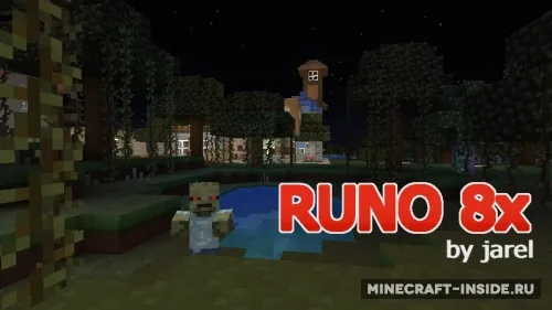Runo8x — Minecraft resurs pak, rasm 1