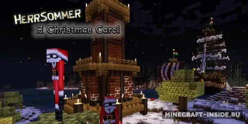 HerrSommer A Christmas Carol — Minecraft resurs pak, rasm 1
