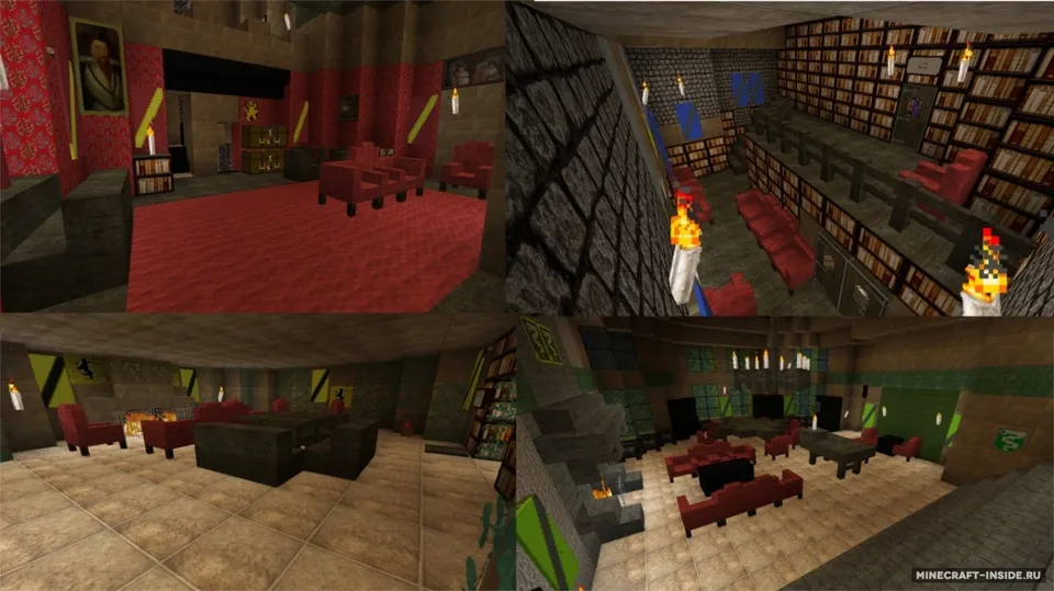 Hogwarts — Minecraft resurs pak, rasm 7