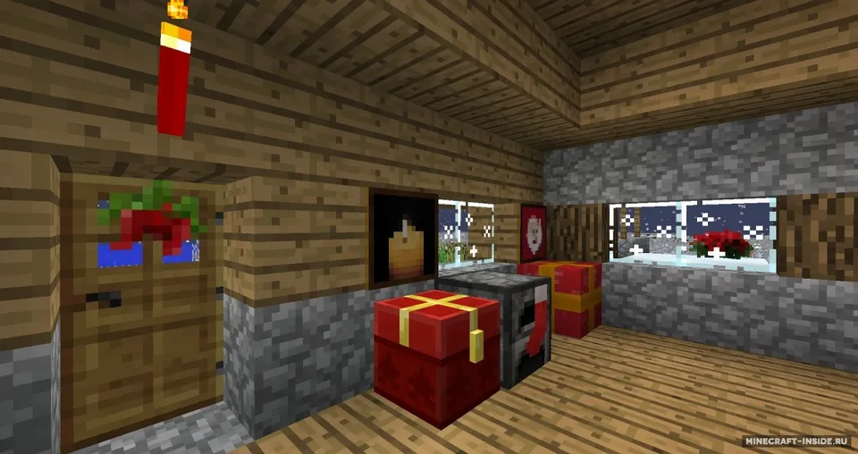 Tobycraft Vanilla Christmas — Minecraft resurs pak, rasm 2