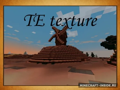 TE texture — Minecraft resurs pak, rasm 1