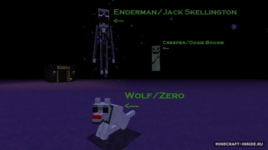 Nightmare Before Christmas — Minecraft resurs pak, rasm 3