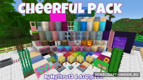Qtpie's Cheerful — Minecraft resurs pak, rasm 1