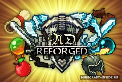 AD Reforged — Minecraft resurs pak, rasm 1