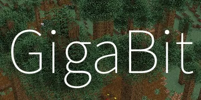 GigaBit — Minecraft resurs pak, rasm 1