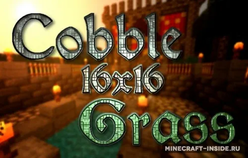 Cobblegrass — Minecraft resurs pak, rasm 1