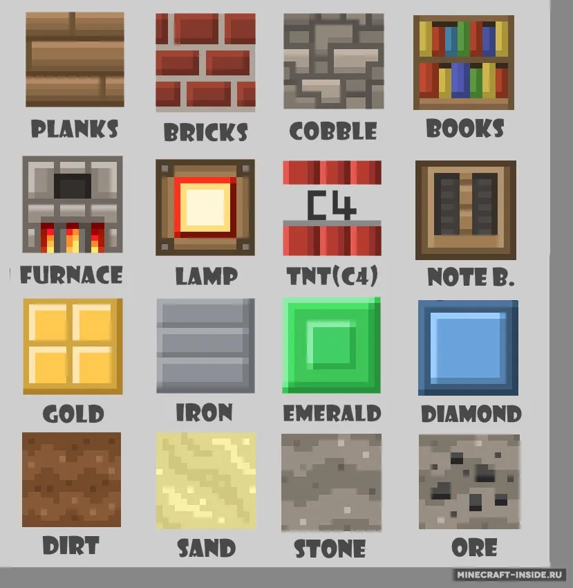 Mad Pixels — Minecraft resurs pak, rasm 5