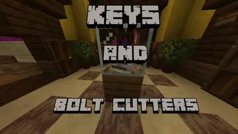 Keys and bolt cutters