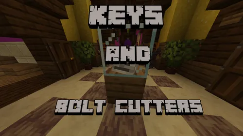 Keys and bolt cutters — Minecraft mod, rasm 1