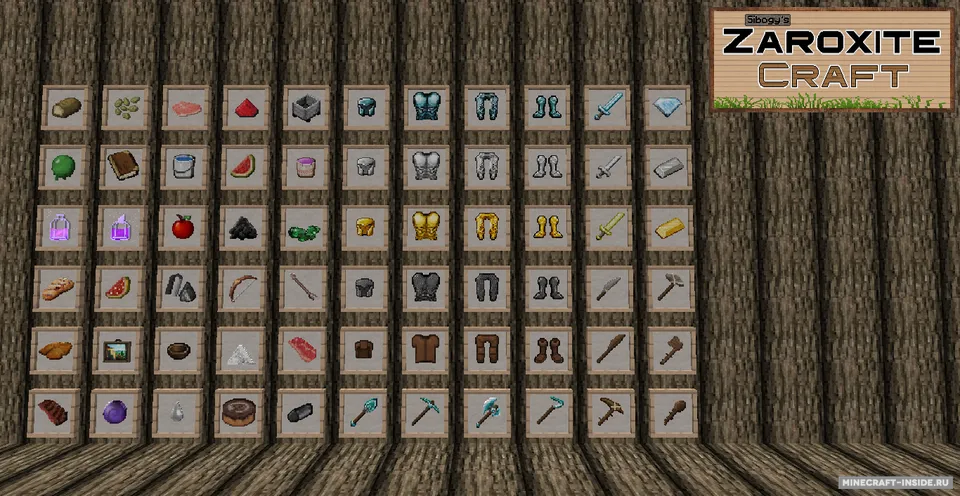 Sibogy's ZAROXITE Craft — Minecraft resurs pak, rasm 4
