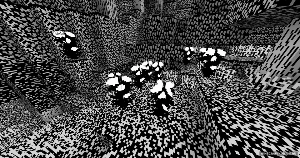 2 colors (black & white) — Minecraft resurs pak, rasm 8