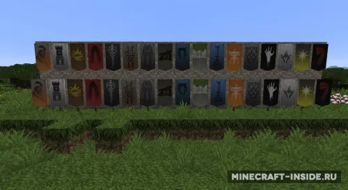 Banners of Estrovia — Minecraft resurs pak, rasm 1