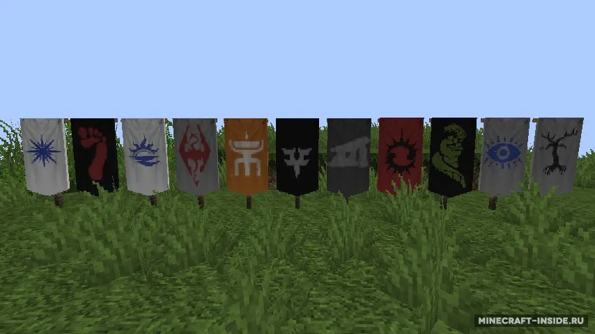 Banners of Estrovia — Minecraft resurs pak, rasm 5