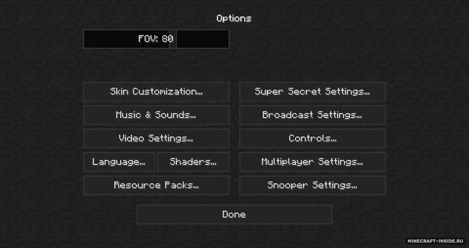 Better GUI — Minecraft resurs pak, rasm 8