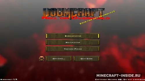 Doom Craft — Minecraft resurs pak, rasm 1