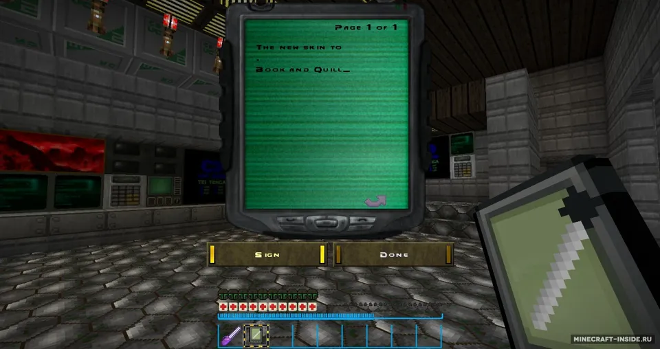 Doom Craft — Minecraft resurs pak, rasm 7