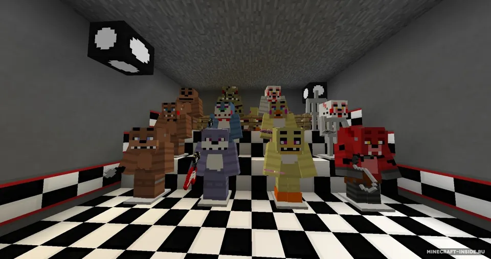 Five Nights At Freddys — Minecraft resurs pak, rasm 4