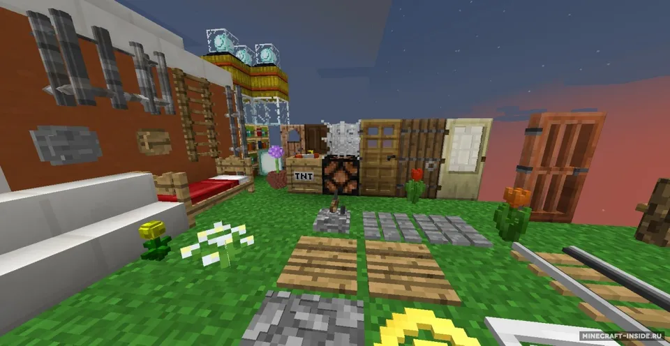 SpiderPack 3D — Minecraft resurs pak, rasm 2